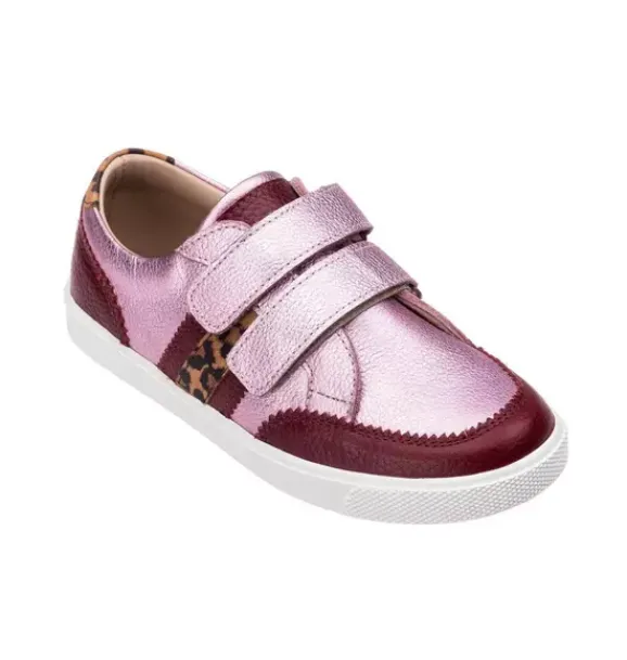 Janie and Jack Kids Shoes|Shoes-Marti Sneaker Metallic Pink carnation