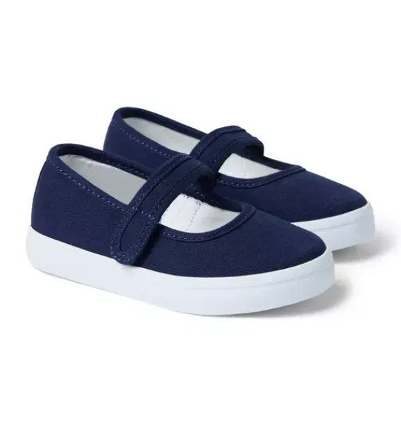 Janie and Jack Shoes-Mary Jane Sneaker merchant marine