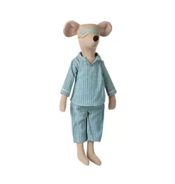 Janie and Jack Stuffed Animals-Maxi Mouse in Pyjamas multi