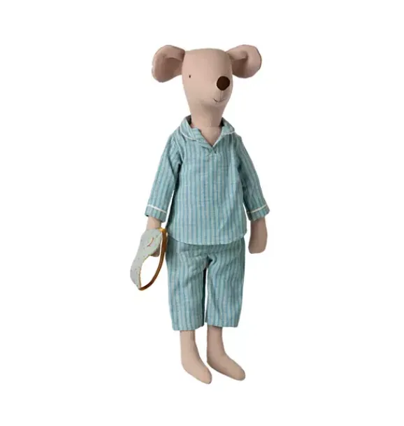 Janie and Jack Stuffed Animals-Maxi Mouse in Pyjamas multi