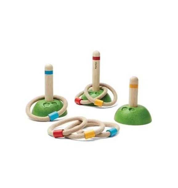Janie and Jack Development Toys-Meadow Ring Toss multi
