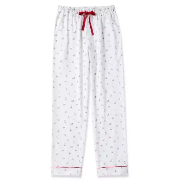 Janie and Jack Adult Pajamas|Petite Plume-Men's Twill Pants in coastal charms