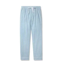 Janie and Jack Adult Pajamas|Petite Plume-Men's Twill Pants in spring gingham