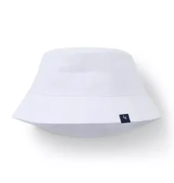 Janie and Jack Hats & Gloves|Accessories-Mesh Bucket Hat white