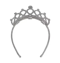 Janie and Jack Hair-Metallic Tiara silver