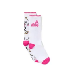 Janie and Jack Socks & Tights-Milk Bar x Sock 2-Pack white