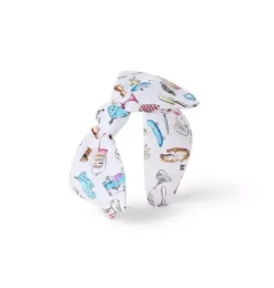 Janie and Jack Hair-Milk Bar x Bow Headband white treats