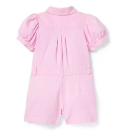 Janie and Jack Rompers & Jumpsuits-Milk Bar x Puff Sleeve Romper strawberry macaron