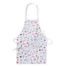 Janie and Jack Hats & Gloves-Milk Bar x Kid Apron white treats