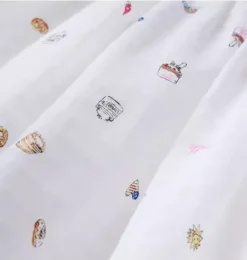 Janie and Jack Dresses-Milk Bar x Just Desserts Dress white treats