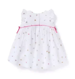 Janie and Jack Online Exclusives|Dresses-Milk Bar x Just Desserts Baby Dress white treats
