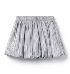 Janie and Jack Skirts & Shorts-Milk Bar x Pleated Skirt silver icing