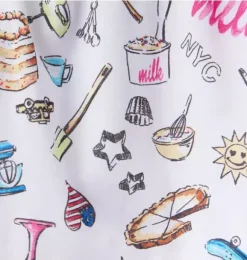 Janie and Jack Dresses-Milk Bar x Sweet Treat Dress white treats