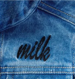 Janie and Jack Jackets & Coats|Jackets & Coats-Milk Bar x Denim Trucker Jacket meridian medium wash