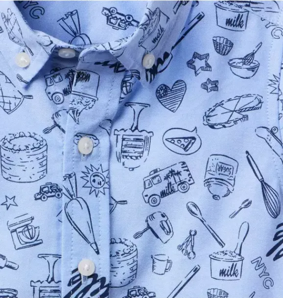 Janie and Jack Shirts-Milk Bar x Slice Of Style Shirt ocean air treats