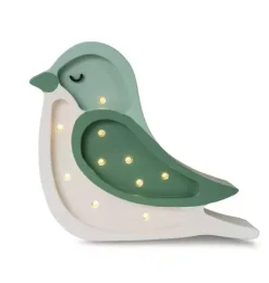 Janie and Jack Lighting-Mini Bird Lamp pistachio cream