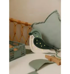 Janie and Jack Lighting-Mini Bird Lamp pistachio cream