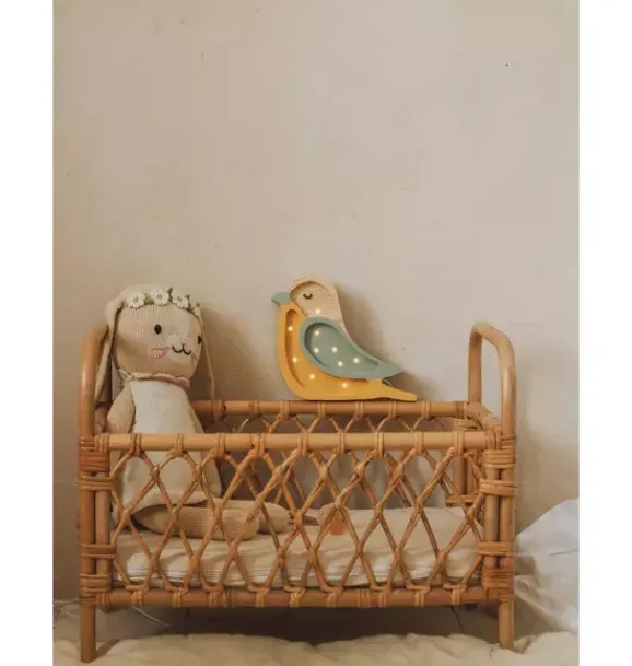 Janie and Jack Lighting-Mini Bird Lamp khaki/mustard