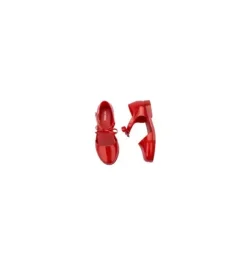 Janie and Jack Shoes & Accessories-Mini Melissa Baby Amy Jelly Sandal red