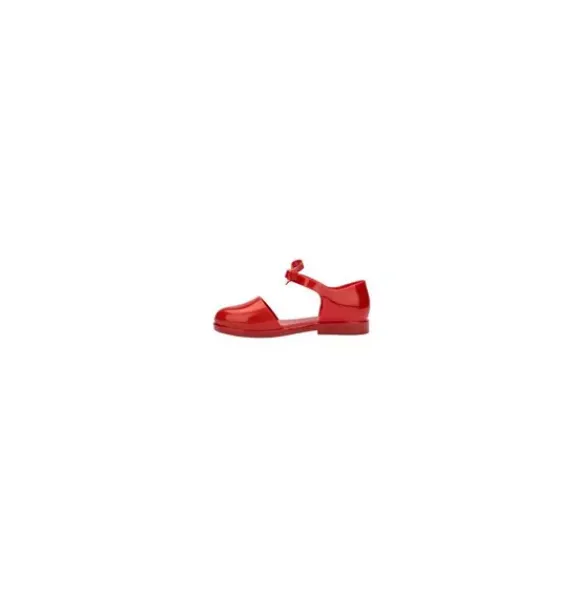 Janie and Jack Shoes & Accessories-Mini Melissa Baby Amy Jelly Sandal red