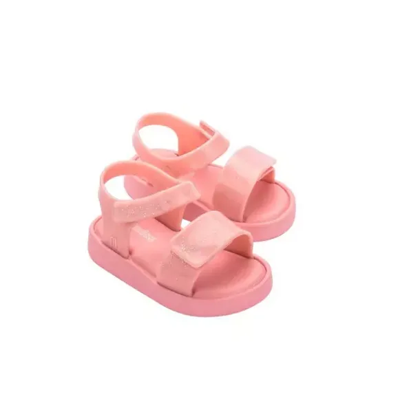 Janie and Jack Shoes & Accessories-Mini Melissa Baby Jump Sandal begonia pink