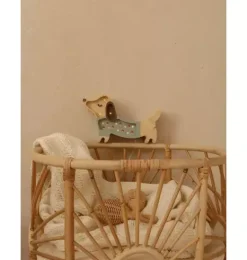 Janie and Jack Lighting-Mini Puppy Lamp mushrooms on green
