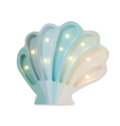 Janie and Jack Lighting-Mini Seashell Lamp bermuda sky