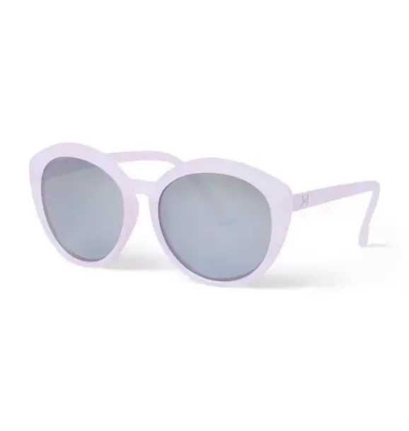 Janie and Jack Sunglasses|Accessories-Mirrored Cat Eye Sunglasses light purple