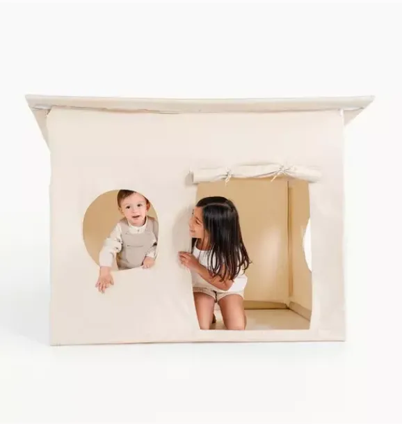 Janie and Jack Playroom-Modern Play Tent ivory