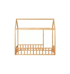 Janie and Jack Toddler Furniture|Bedroom Furniture-Montessori House Bed with Rails / Size Full wood