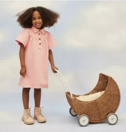 Janie and Jack Dolls-Moon Strolley - natural
