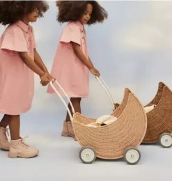 Janie and Jack Dolls-Moon Strolley - seashell pink