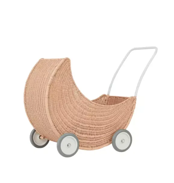 Janie and Jack Dolls-Moon Strolley - seashell pink