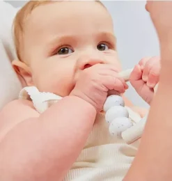 Janie and Jack Teethers And Bottles-Moonlight Arch Teether white