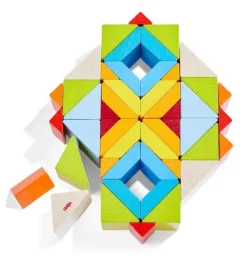 Janie and Jack Development Toys-Mosaic 3D Wooden Arranging Game multi-color