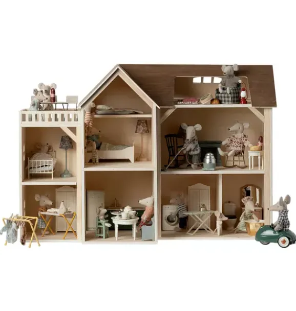 Janie and Jack Dolls-Mouse Hole Farmhouse brown