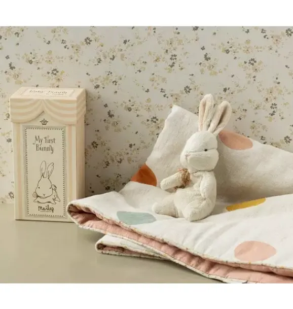 Janie and Jack Stuffed Animals-My first bunny - off white