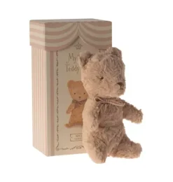 Janie and Jack Stuffed Animals-My first teddy - powder