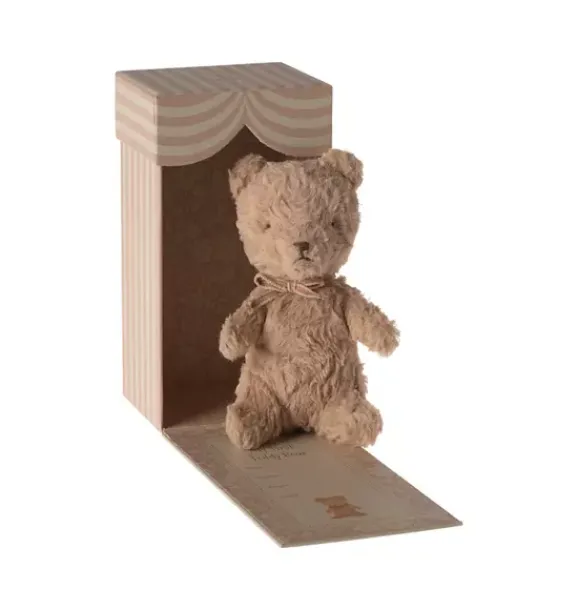 Janie and Jack Stuffed Animals-My first teddy - powder