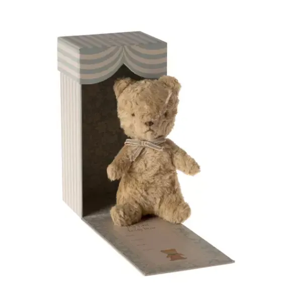 Janie and Jack Stuffed Animals-My first teddy - sand