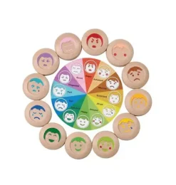 Janie and Jack Games |Development Toys-My Mood Memo Memory Matching Game multi