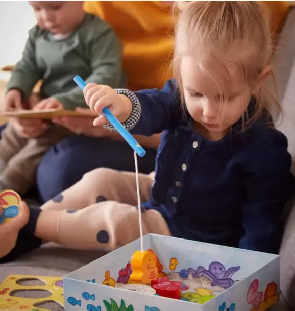 Janie and Jack Development Toys-My Very First Games - Here, Fishy, Fishy! Magnetic Game multi-color