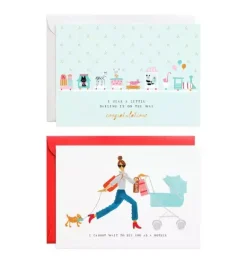 Janie and Jack Stationery-New Baby Bundle multi color