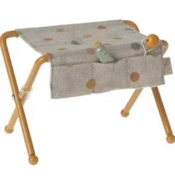 Janie and Jack Dolls-Nursery Table, Baby Mouse - ocher