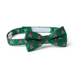Janie and Jack Ties|Suiting-Nutcracker Dog Bowtie enchanted forest nutcracker dog