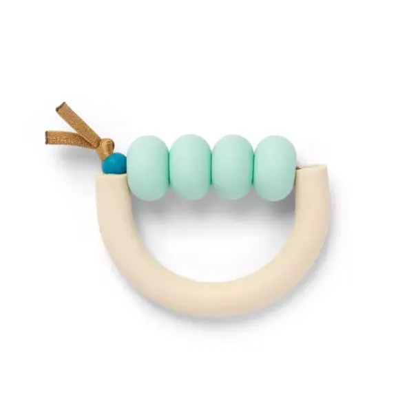 Janie and Jack Teethers And Bottles-Ocean Arch Teether aqua