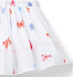 Janie and Jack Matching Sets|Skirts & Shorts-Ocean Icon Skort white ocean icon