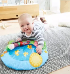 Janie and Jack Baby Activity-On the Farm Water Play Mat Tummy Time Activity multi-color