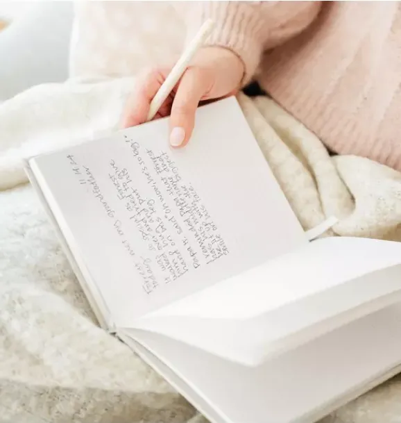 Janie and Jack Desk Accessories-One Memory at a Time Journal - skylight