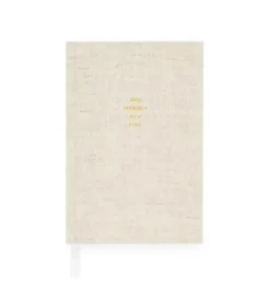 Janie and Jack Desk Accessories-One Memory at a Time Journal - flax